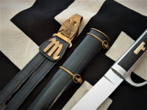 WWII Italian Officer's Fascist Dagger - D879 - 6