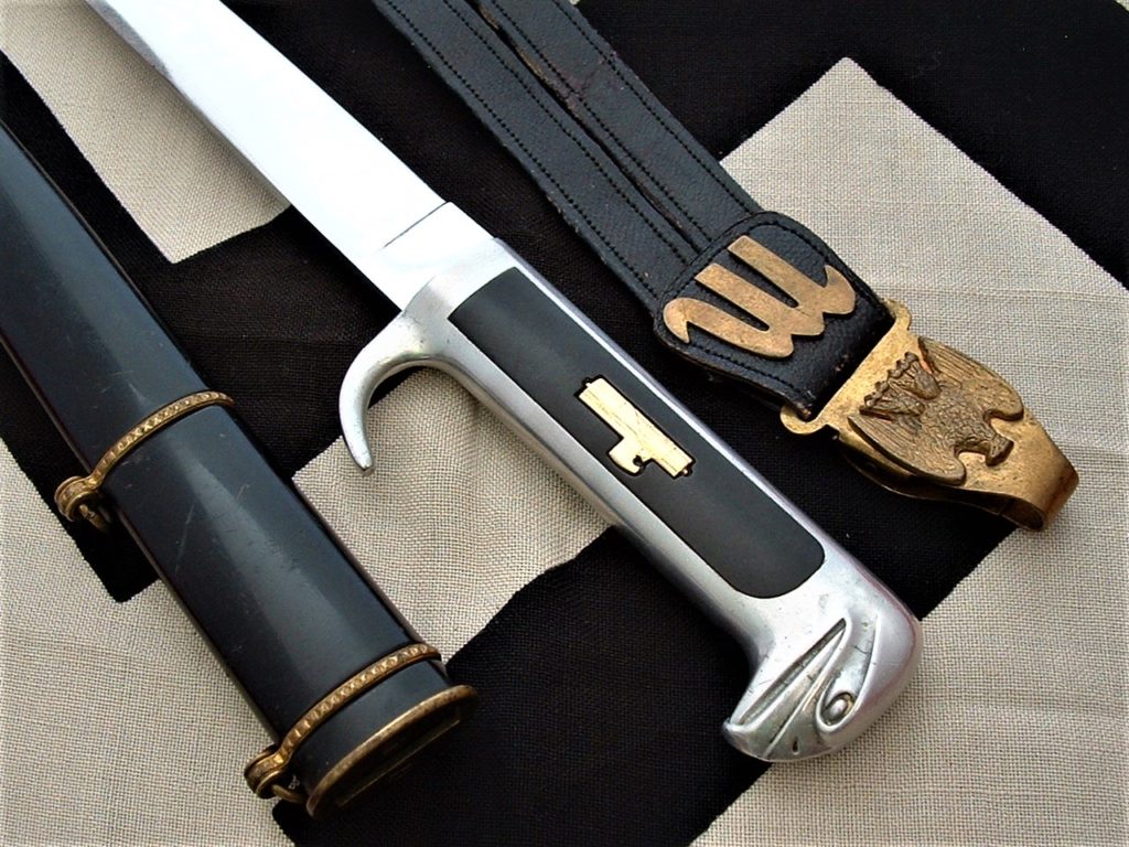 WWII Italian Officer's Fascist Dagger - D879 - 9