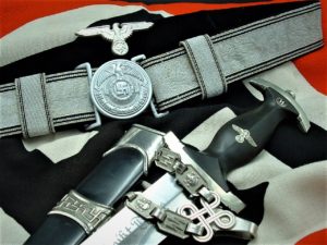 Allgemeine SS Officer's Brocade Rig - B179 - 8