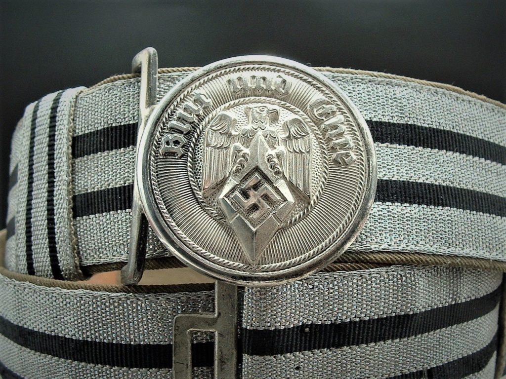 Hitler Youth Leader's Buckle and Brocade - B177 - 7