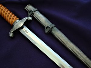 Slant Grip Heer Officer's Dagger by SMF - D897 - 6