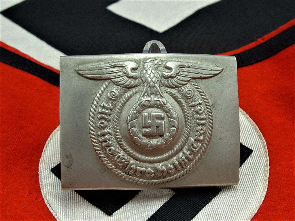Nickel SS NCOEM Buckle by Overhoff - B180 - 1