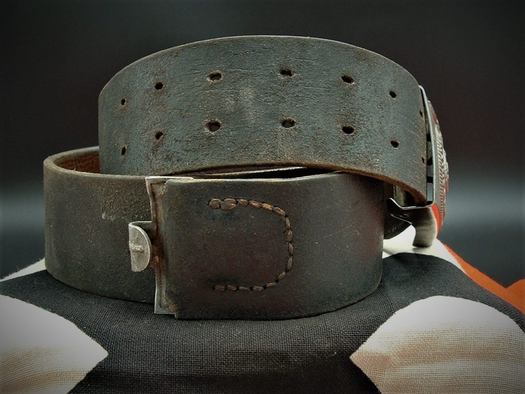 Waffen SS Combat Belt and Buckle - B182 - 3
