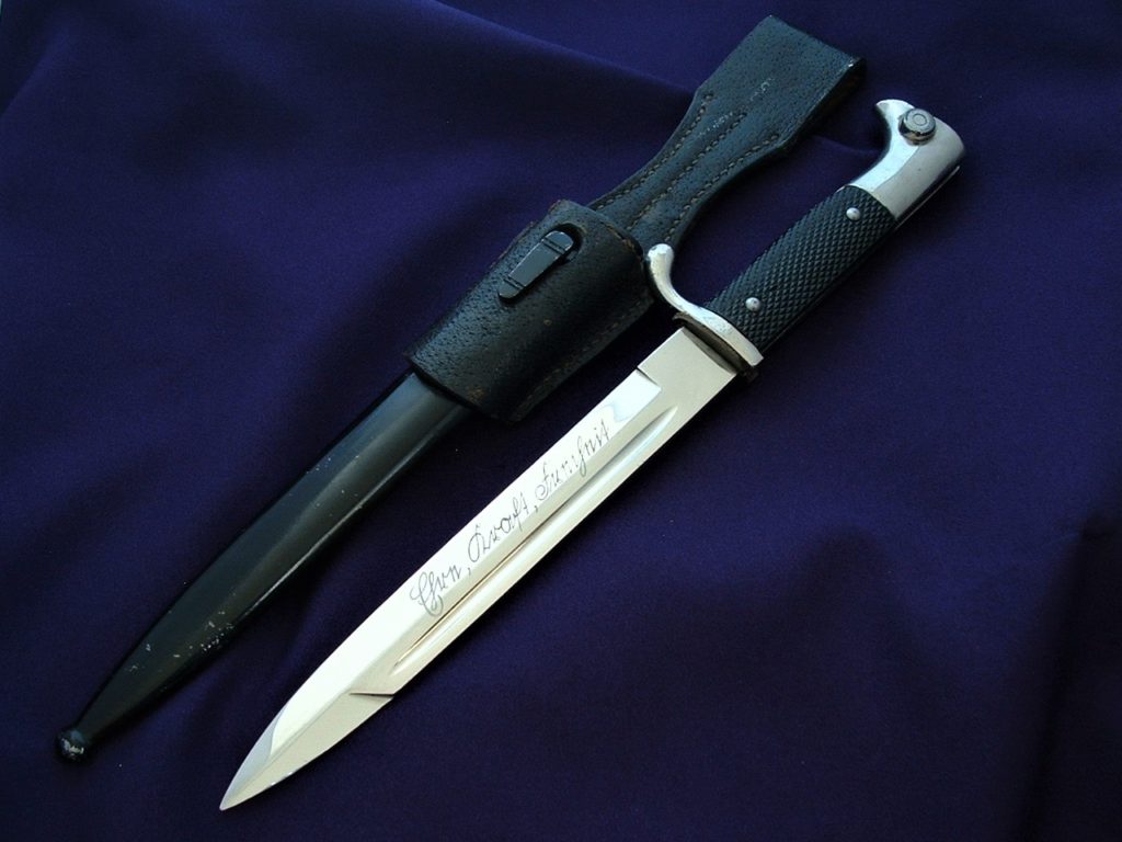 National Socialist Honor Bayonet by Eickhorn - D907 - 1