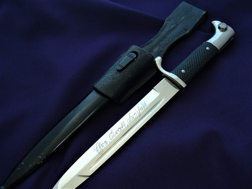 National Socialist Honor Bayonet by Eickhorn - D907 - 3