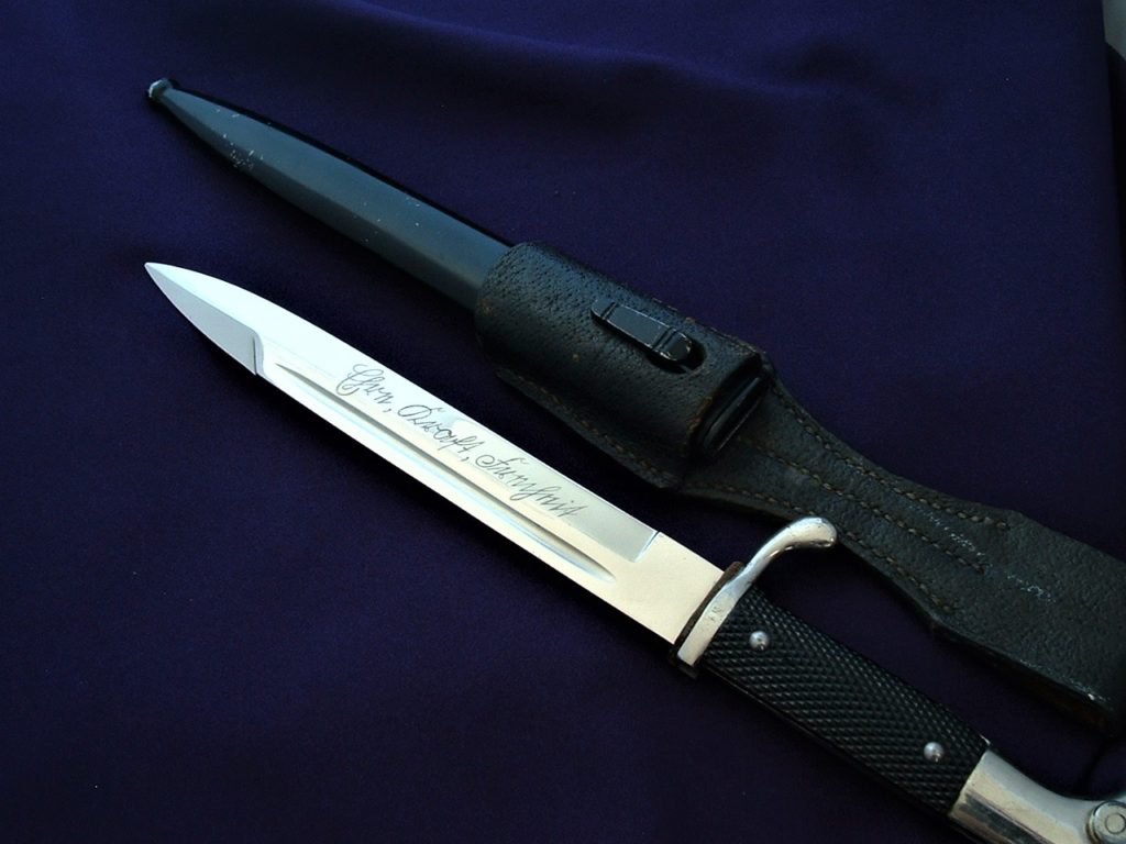 National Socialist Honor Bayonet by Eickhorn - D907 - 7