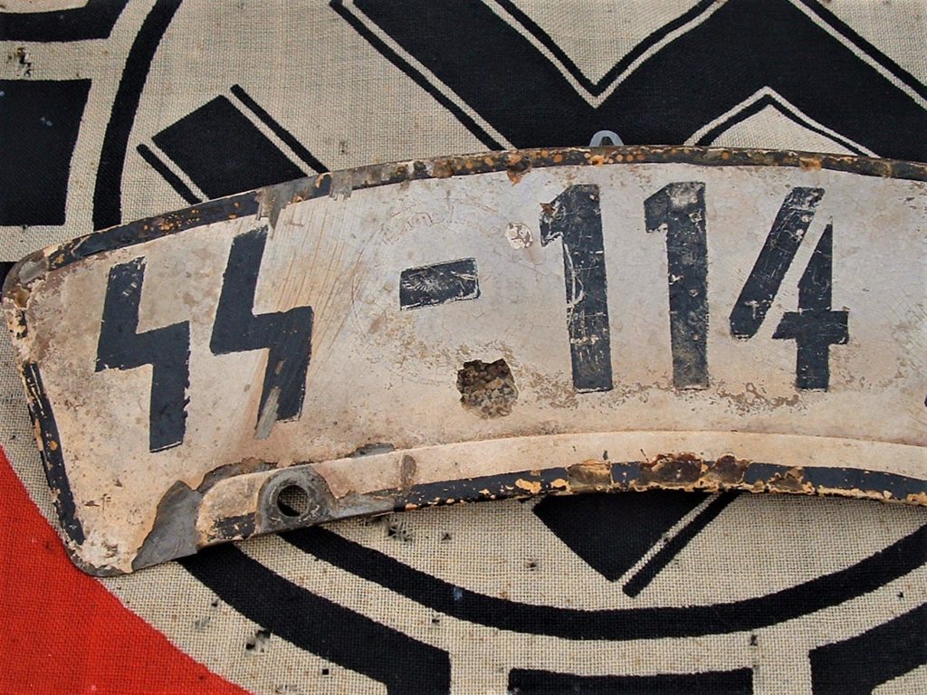 SS Motorcycle License Plate - G223 - 2