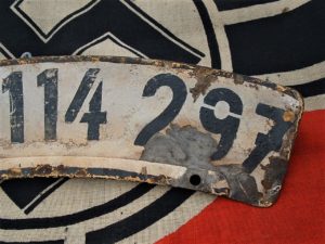 SS Motorcycle License Plate - G223 - 3
