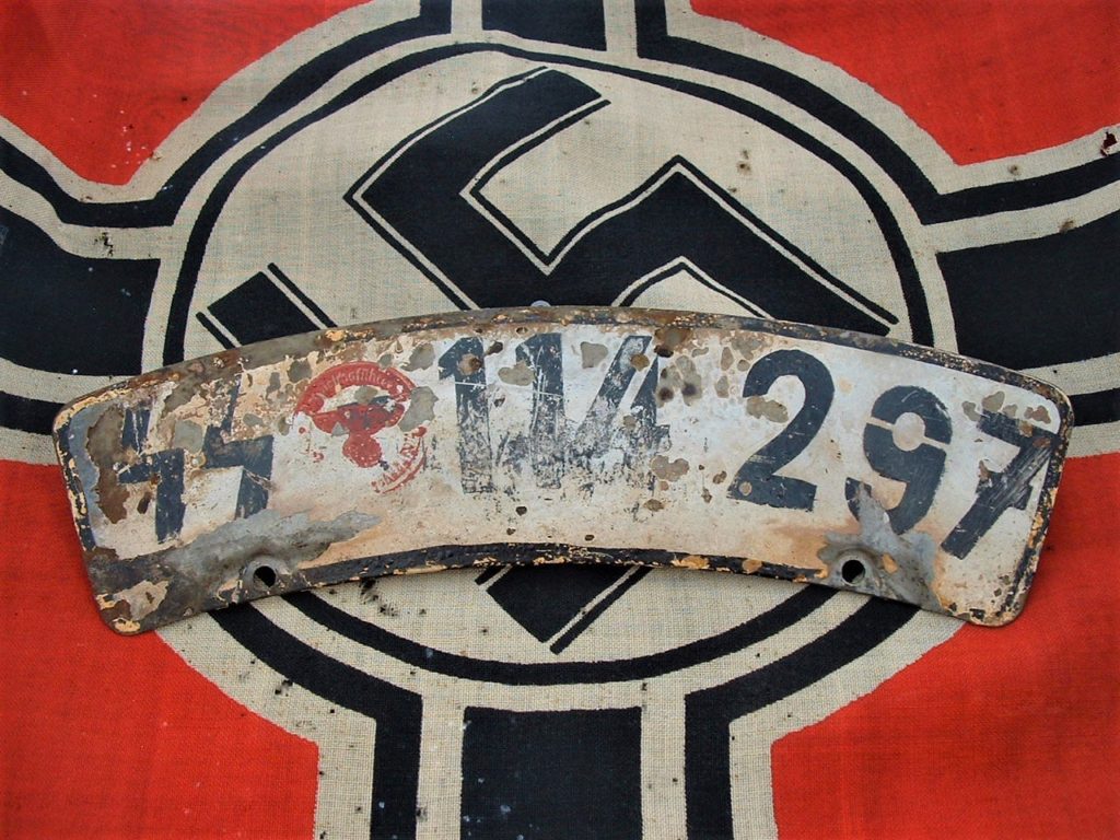 SS Motorcycle License Plate - G223 - 4