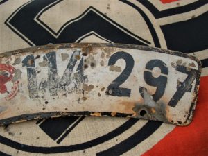 SS Motorcycle License Plate - G223 - 6