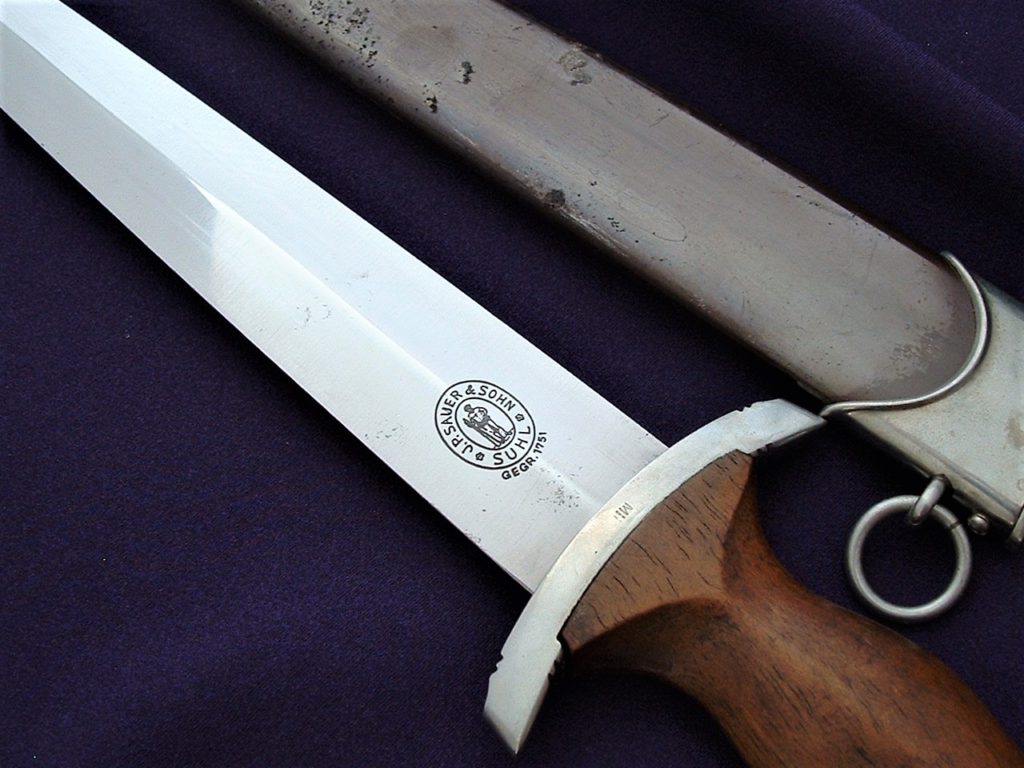 Early Storm Trooper's Dagger by Sauer - D918 - 11