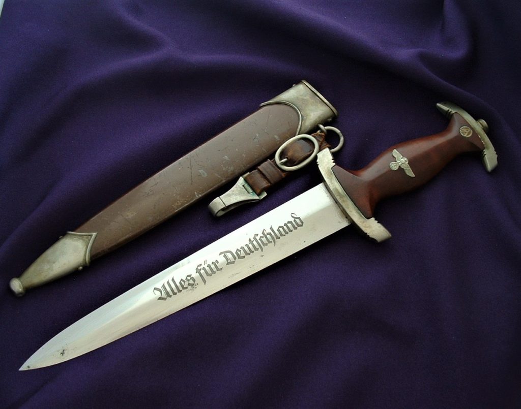 Nickel Silver SA Dagger by Schmitz - D919 - 1