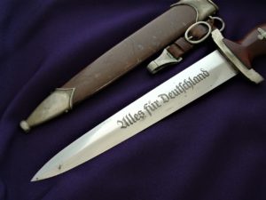 Nickel Silver SA Dagger by Schmitz - D919 - 3