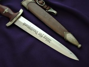 Nickel Silver SA Dagger by Schmitz - D919 - 5