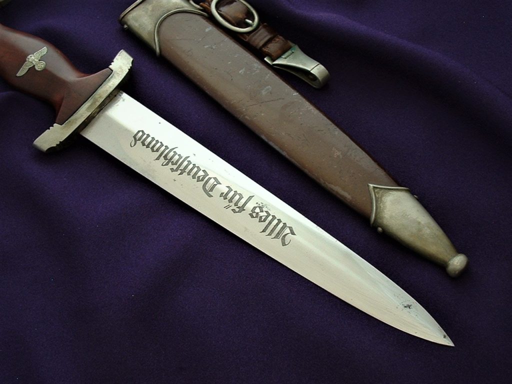 Nickel Silver SA Dagger by Schmitz - D919 - 5