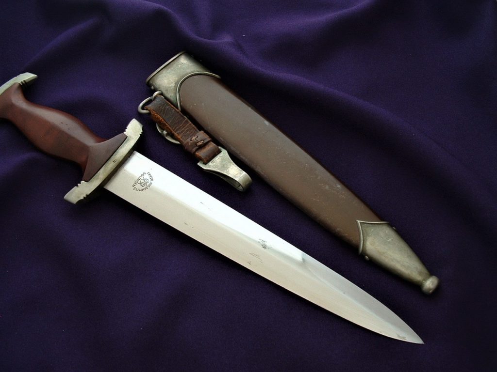 Nickel Silver SA Dagger by Schmitz - D919 - 6