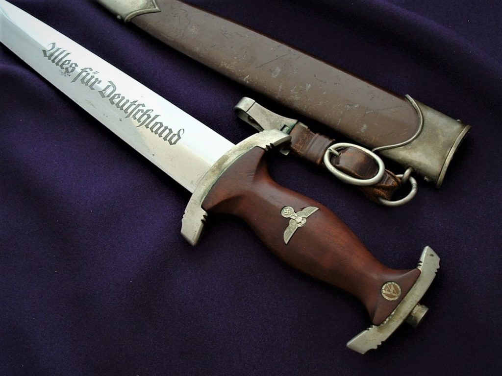 Nickel Silver SA Dagger by Schmitz - D919 - 7