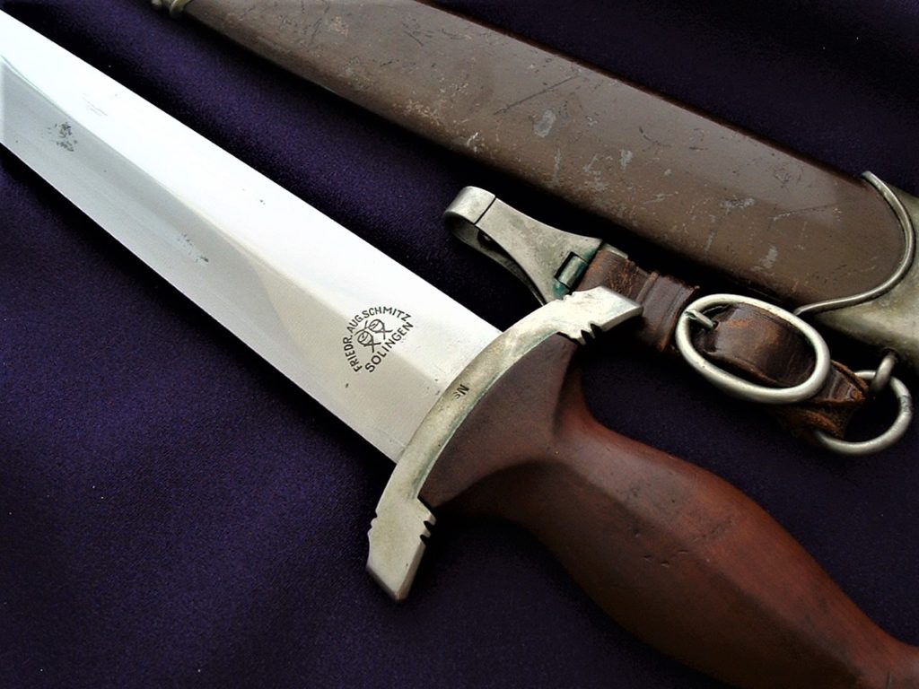 Nickel Silver SA Dagger by Schmitz - D919 - 8