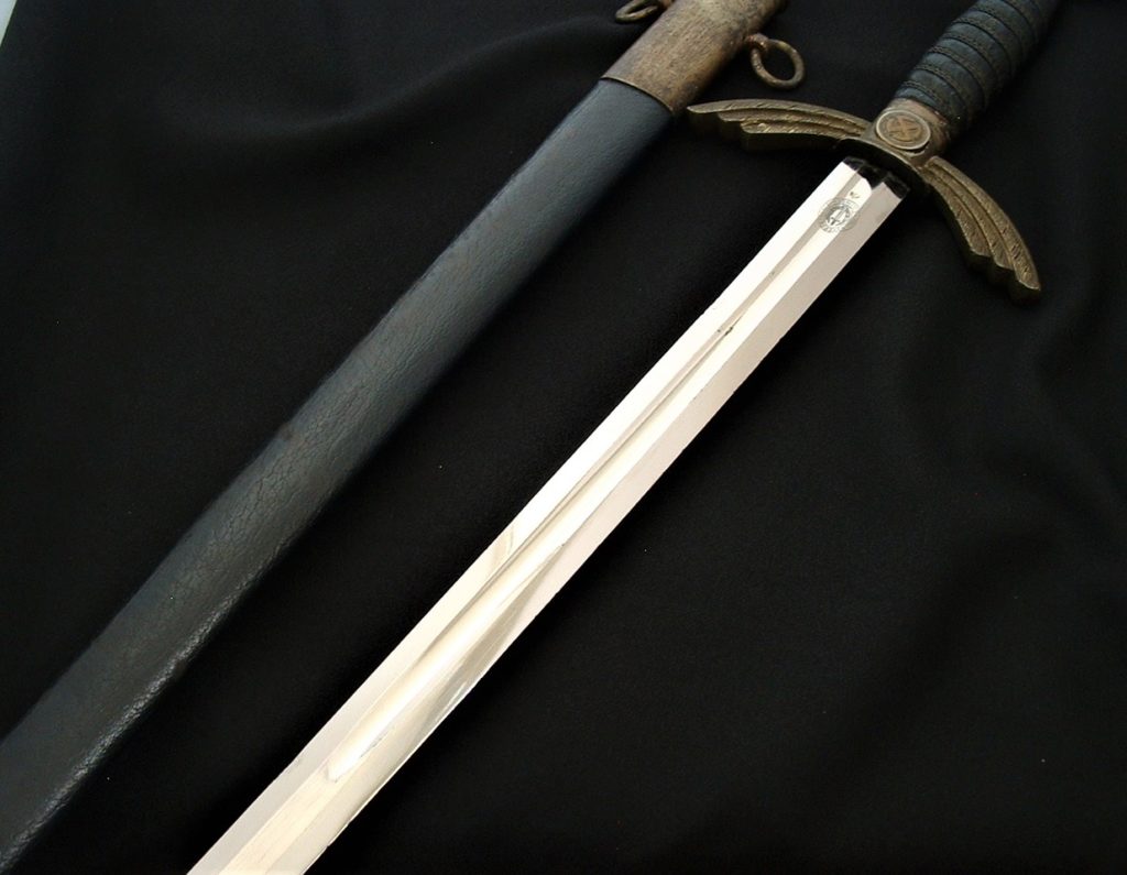 Early Luft Officer's Sword by Weyersberg - D931 - 6