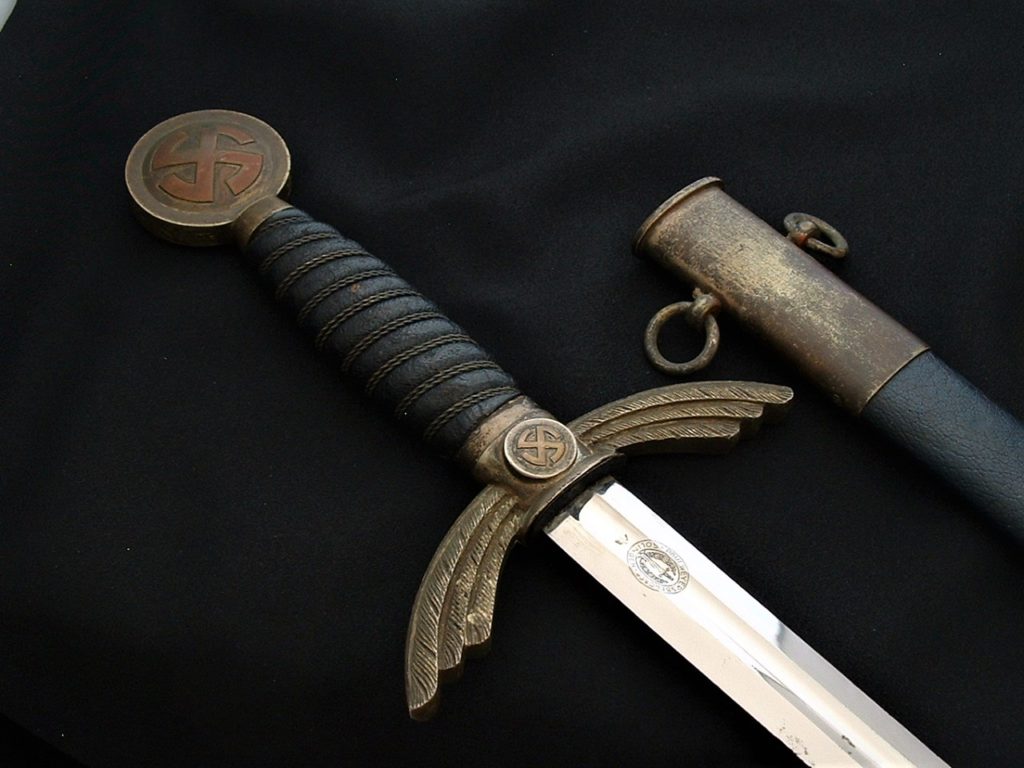 Early Luft Officer's Sword by Weyersberg - D931 - 9