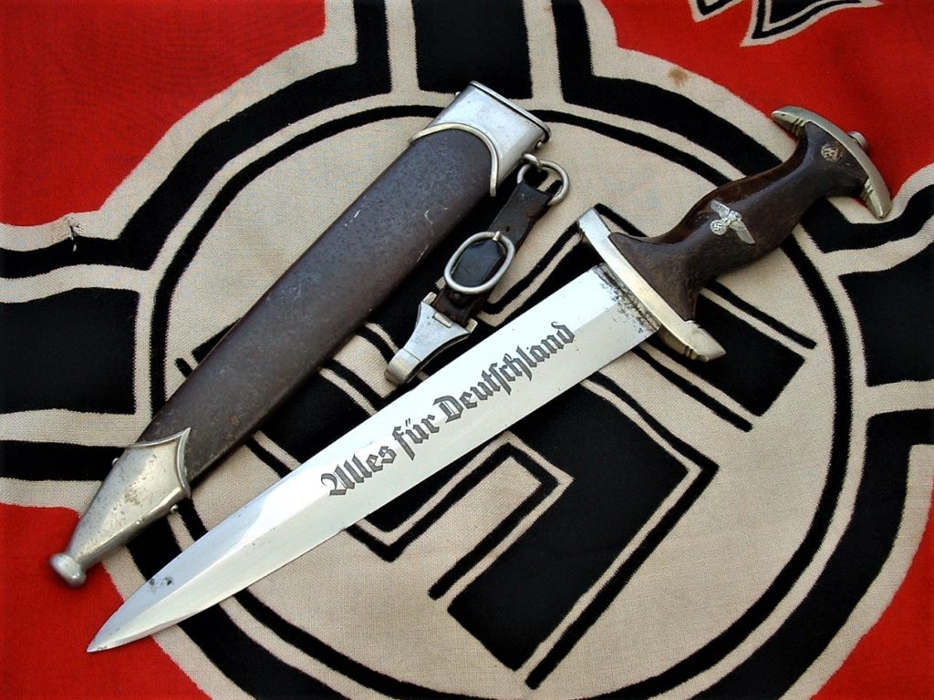 Early Rare Maker SA Dagger by Wolf - D930 - 1