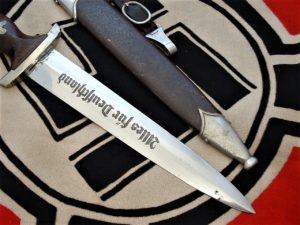 Early Rare Maker SA Dagger by Wolf - D930 - 7