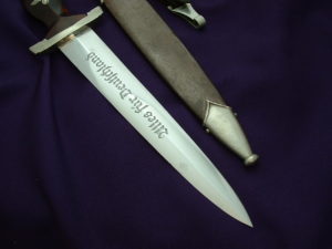 Ground Rohm Honor SA Dagger by F. Dick - D956 - 7