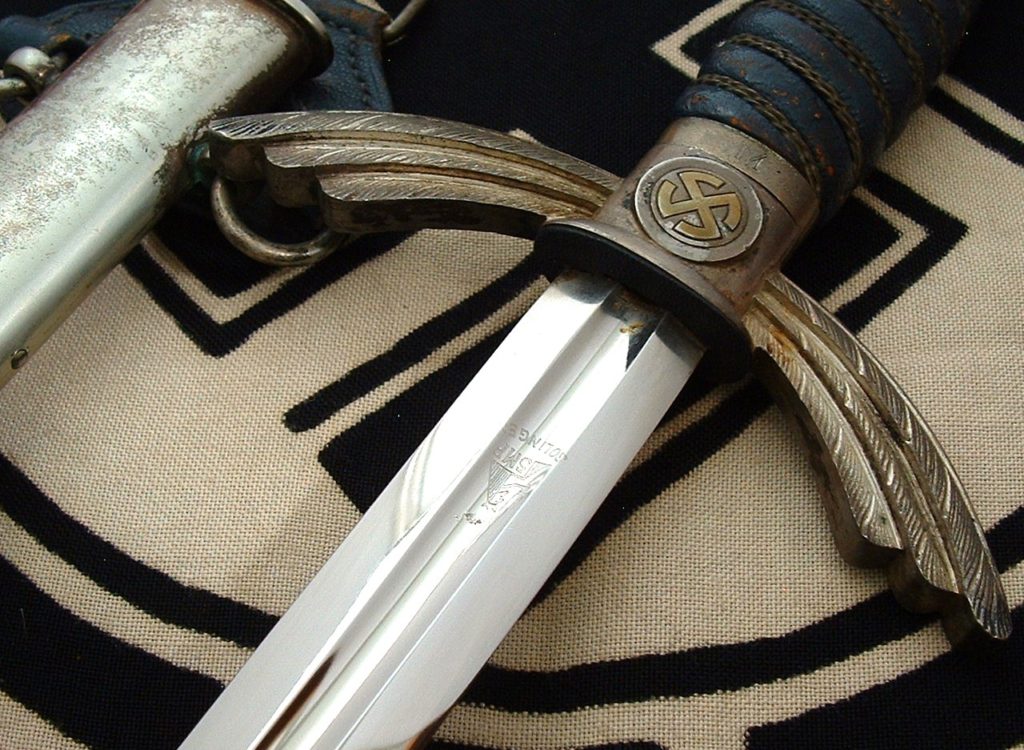 Monogramed Early Fliegerschwert by SMF - D960 - 13