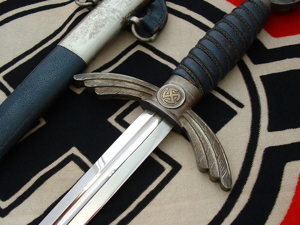 Monogramed Early Fliegerschwert by SMF - D960 - 5