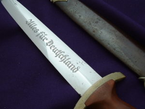 Unit Marked SA Dagger by Merten - D965 - 11