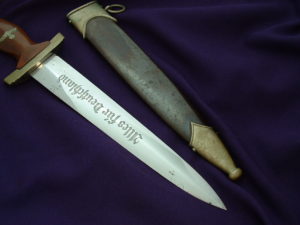 Unit Marked SA Dagger by Merten - D965 - 8