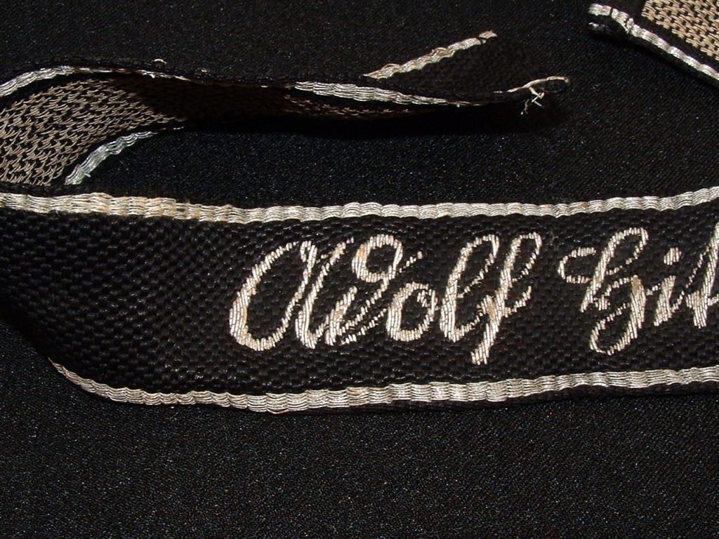 Adolf Hitler SS Officer’s Cuff Band - C265 - 3