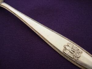 Hitler Formal Pattern Flatware Fork - G232 - 3