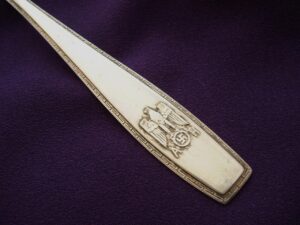 Hitler Formal Pattern Flatware Fork - G232 - 7
