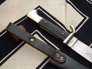Personalized Transitional Hitler Youth Knife by K Ritter - D976 - 4