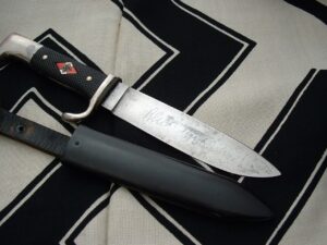 Personalized Transitional Hitler Youth Knife by K Ritter - D976 - 5