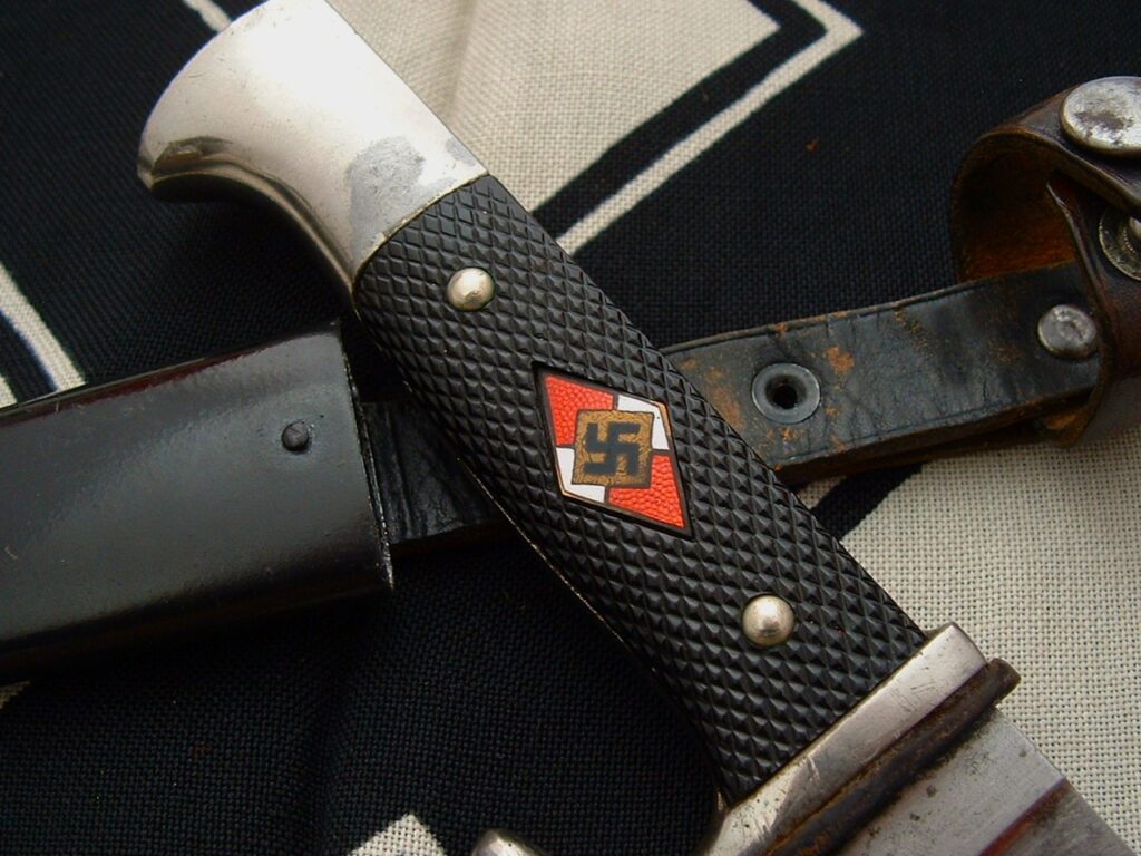 Personalized Transitional Hitler Youth Knife by K Ritter - D976 - 6