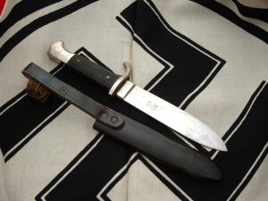Rare Trademark Hitler Youth Knife by Eickhorn - D974 - 2