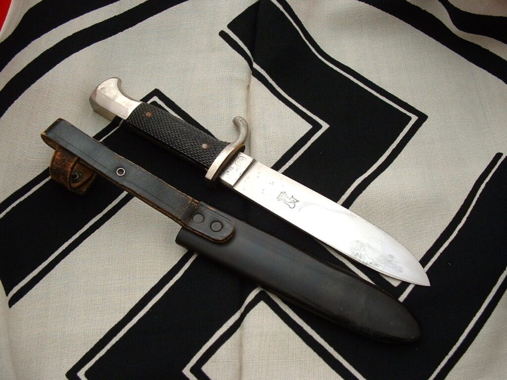 Rare Trademark Hitler Youth Knife by Eickhorn - D974 - 2