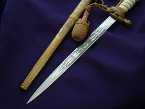 3rd Reich Kriegsmarine Dagger by Eickhorn - D992 - 3