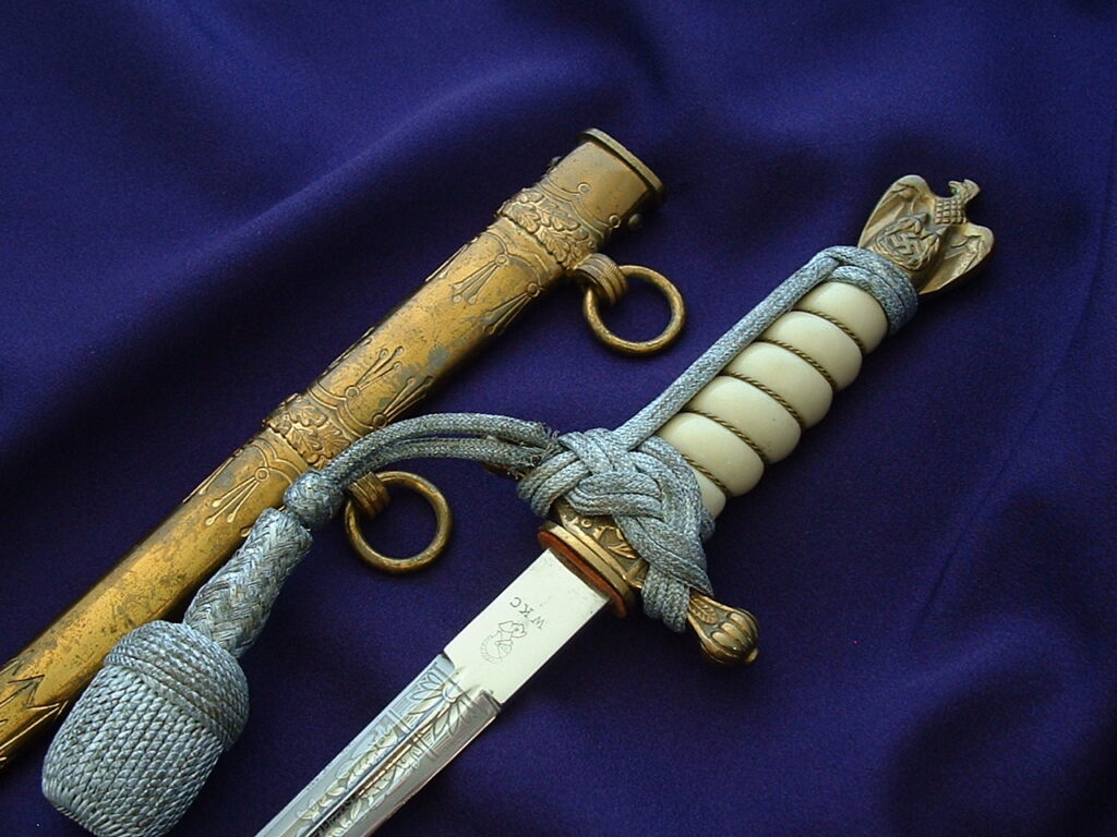 3rd Reich Navy Dagger by WKC - D988 - 1