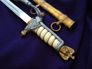 3rd Reich Navy Dagger by WKC - D988 - 11
