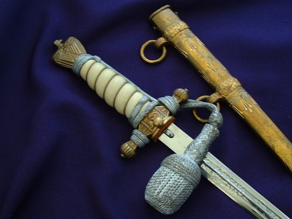 3rd Reich Navy Dagger by WKC - D988 - 3
