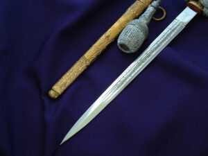 3rd Reich Navy Dagger by WKC - D988 - 5
