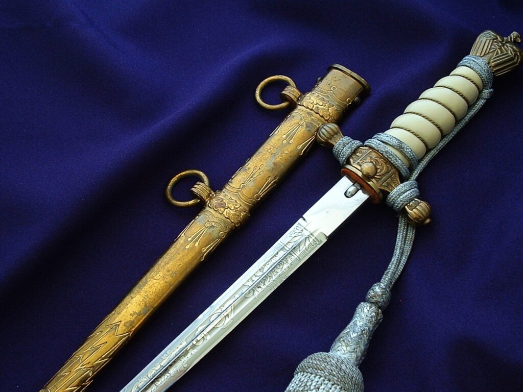 3rd Reich Navy Dagger by WKC - D988 - 7