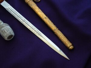 3rd Reich Navy Dagger by WKC - D988 - 9