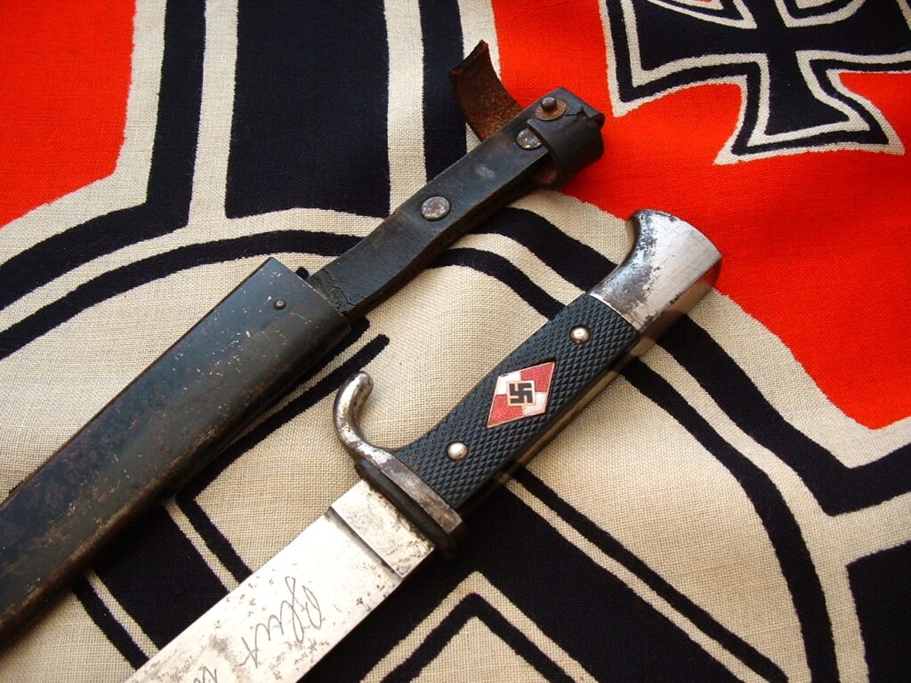 Transitional HJ Knife with Motto by Hartfopf - D994 - 2