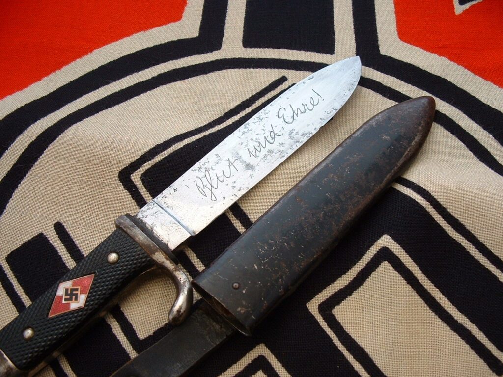 Transitional HJ Knife with Motto by Hartfopf - D994 - 5