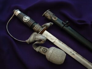 Personalized SS Officer's Degen - D1002 - 12