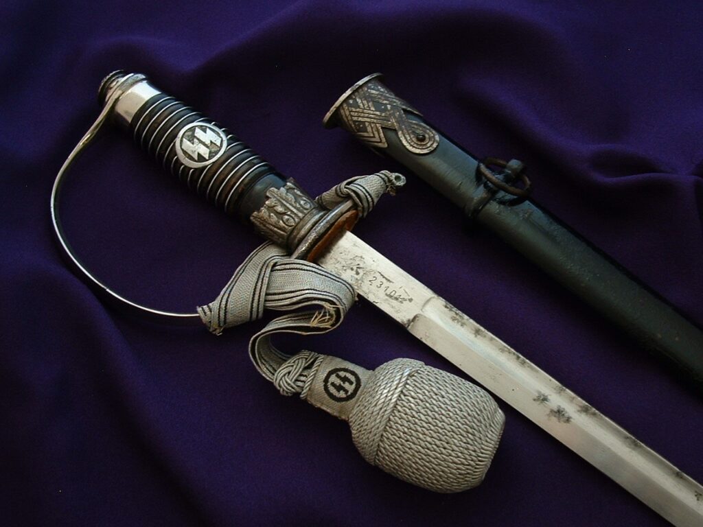 Personalized SS Officer's Degen - D1002 - 12